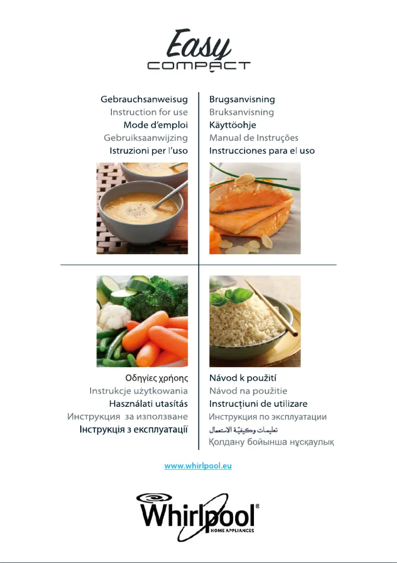 Página 1 del manual Manual de instrucciones Whirlpool MWD122WH