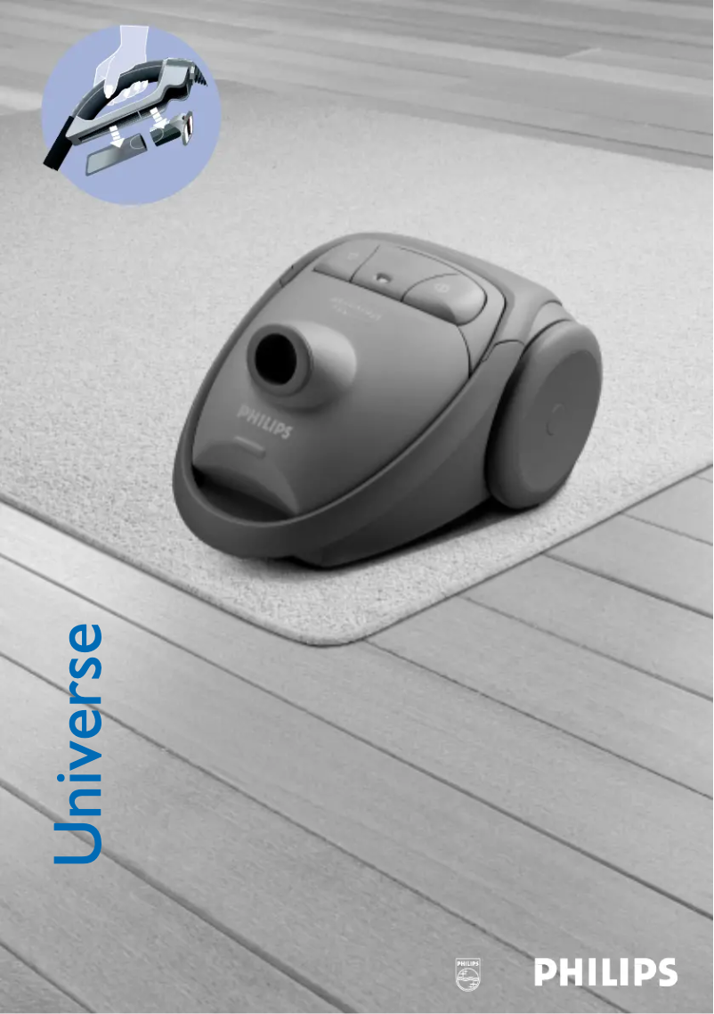 Page n°1 - Manuel utilisateur Philips Universe FC9019