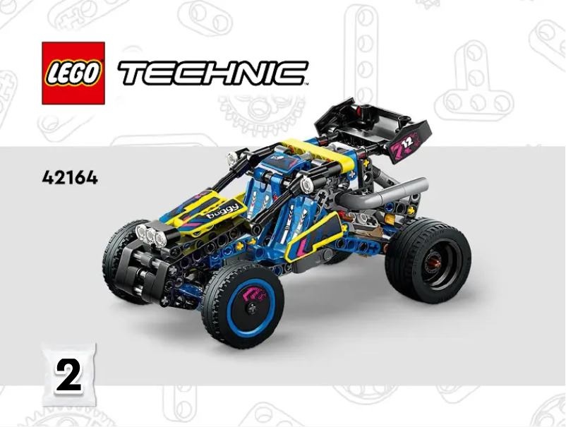 Page n°1 - Consignes visuelles Lego Technic 42164