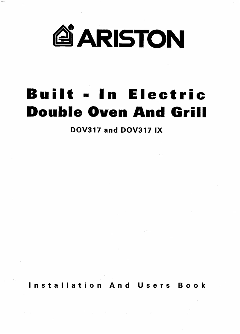 Image de la première page du manuel de l'appareil DOV317