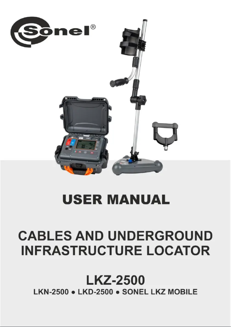 Imagen de la primera página del manual del dispositivo LKZ-2500 Start