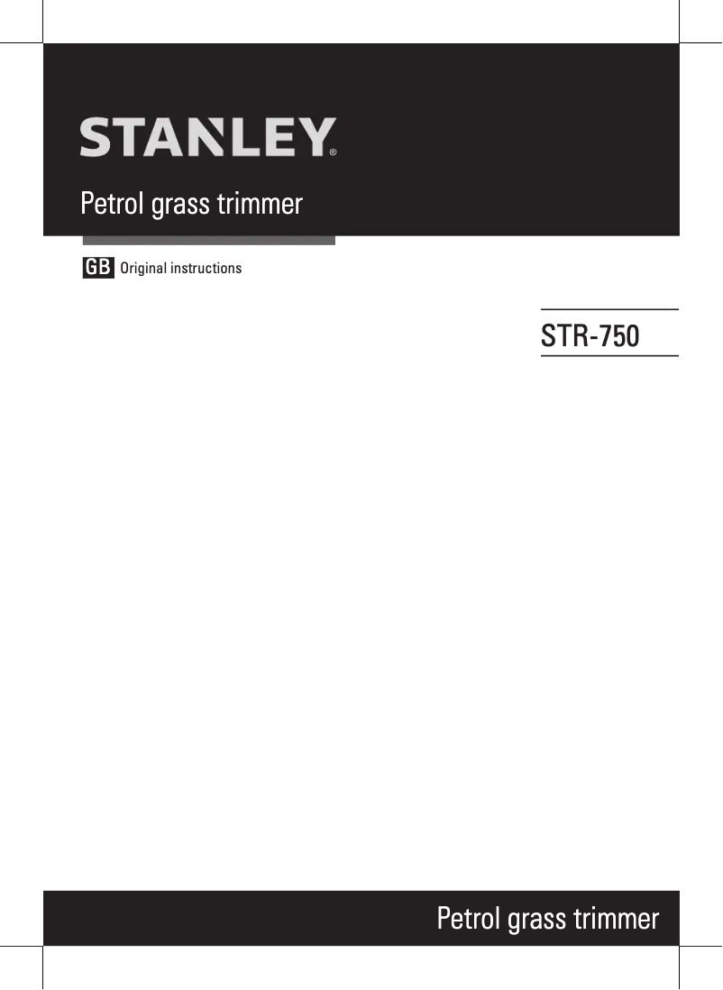 Page 1 de la notice Manuel utilisateur Stanley STR-750
