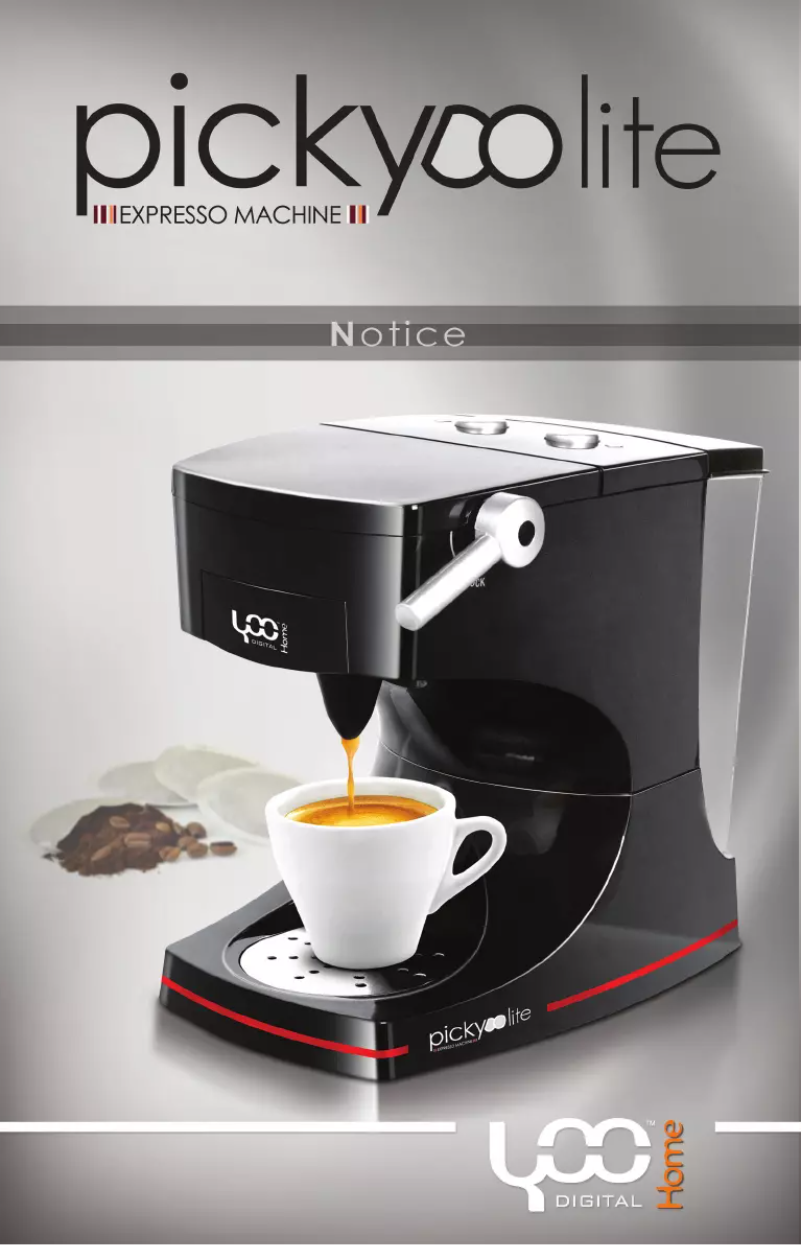 Page 1 de la notice Manuel utilisateur YooDigital Pickyoo Lite