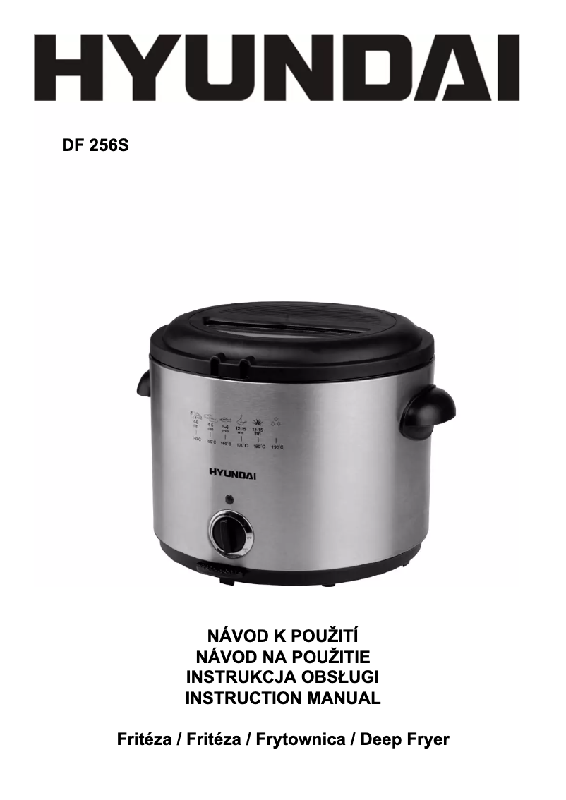 Page 1 de la notice Manuel utilisateur Hyundai DF 256S