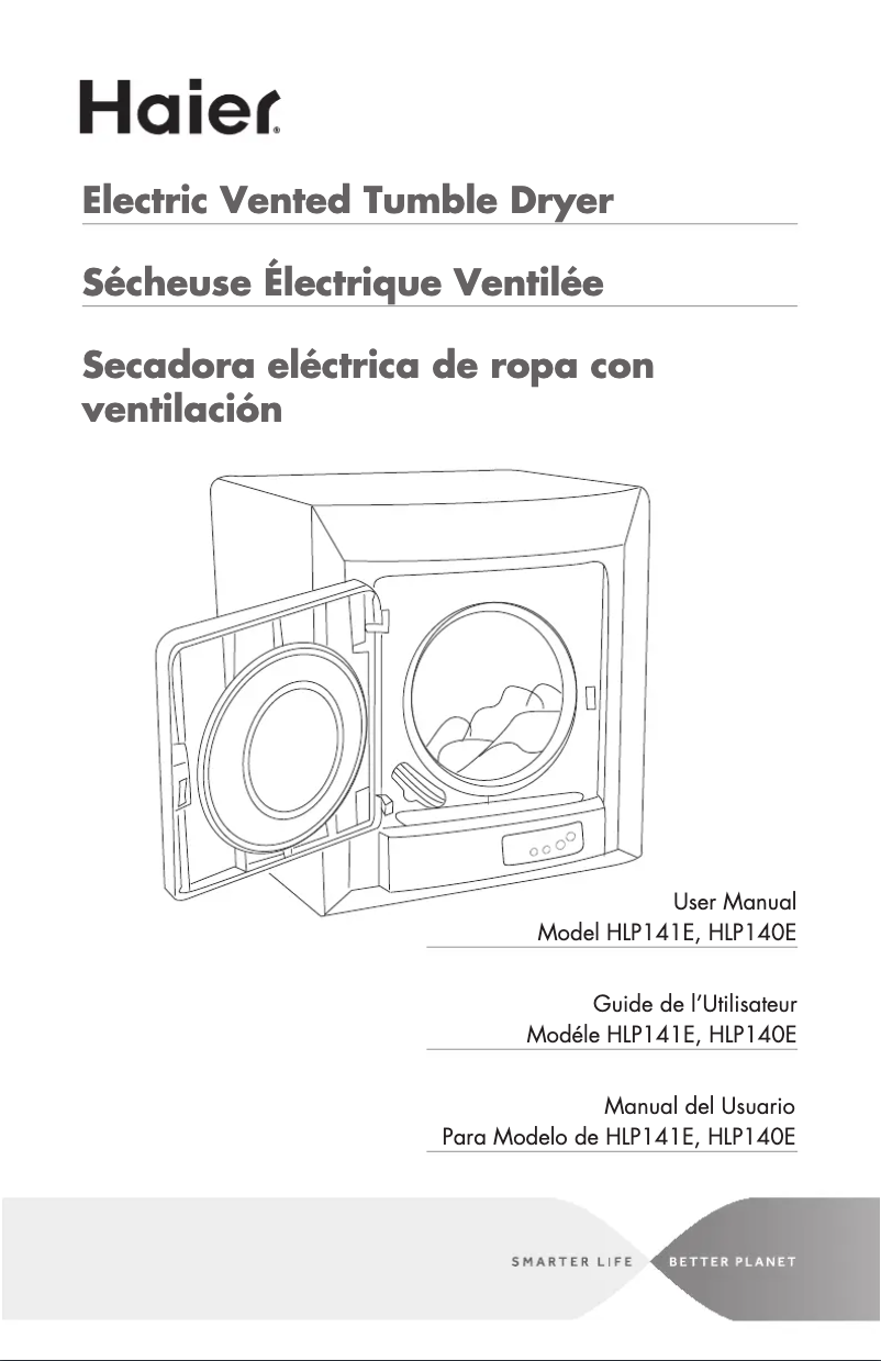 Página 1 del manual Manual de usuario Haier HLP141E