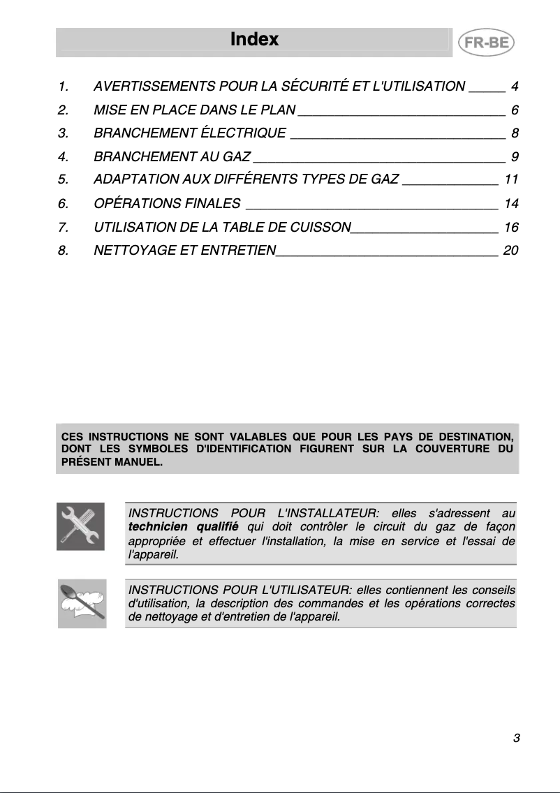 Image de la première page du manuel de l'appareil SR564GXB3