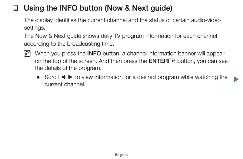 Page 1 de la notice Manuel utilisateur Samsung UN46FH5005G