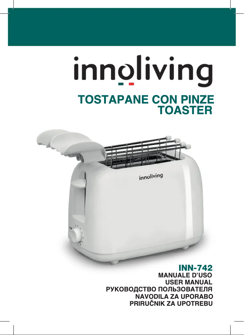 Page n°1 - Manuel utilisateur Innoliving INN-742