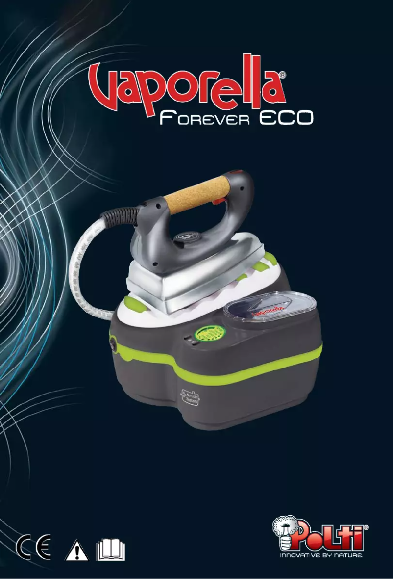 Imagen de la primera página del manual del dispositivo Vaporella Forever Eco