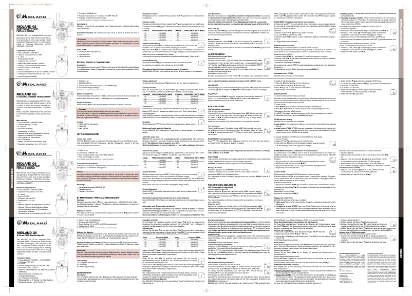 Image de la première page du manuel de l'appareil G5-R1