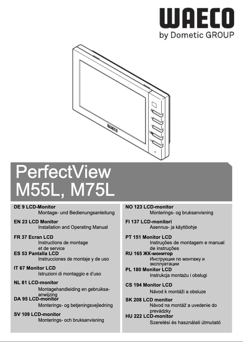 Imagen de la primera página del manual del dispositivo PerfectView RVS 535