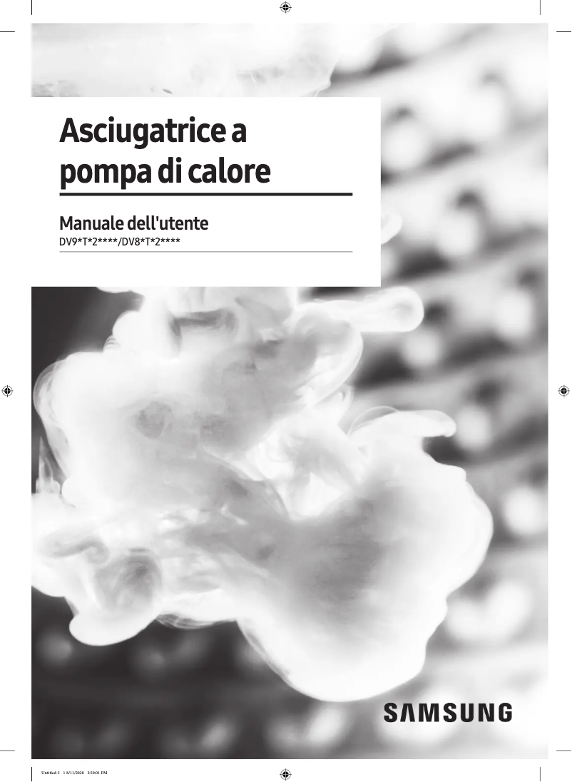 Image de la première page du manuel de l'appareil DV8GT5220AW