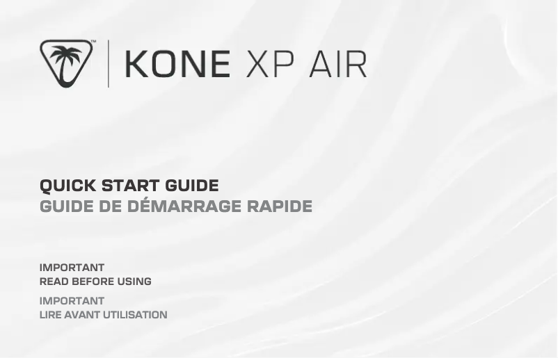 Página 1 del manual Guía de inicio rápido Roccat Kone XP Air