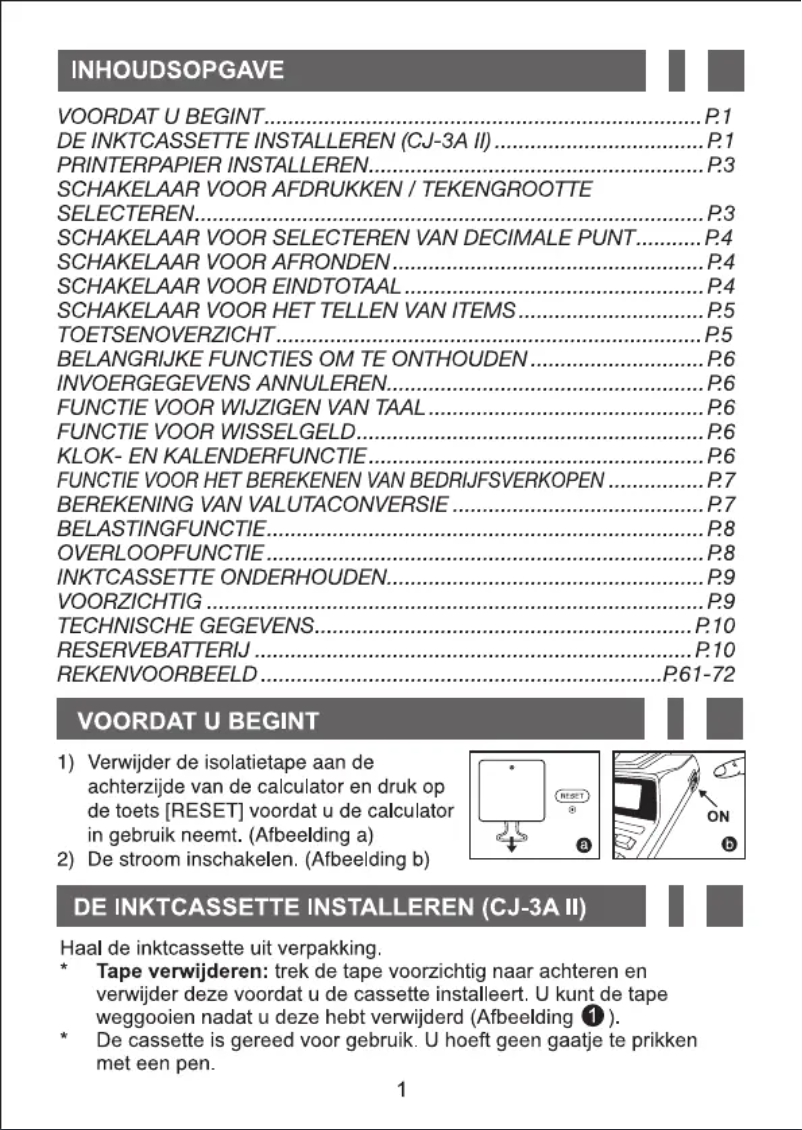 Imagen de la primera página del manual del dispositivo BP1200-DTS