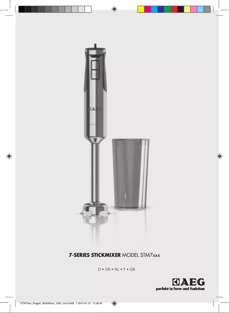 Página 1 del manual Manual de usuario AEG STM7500S