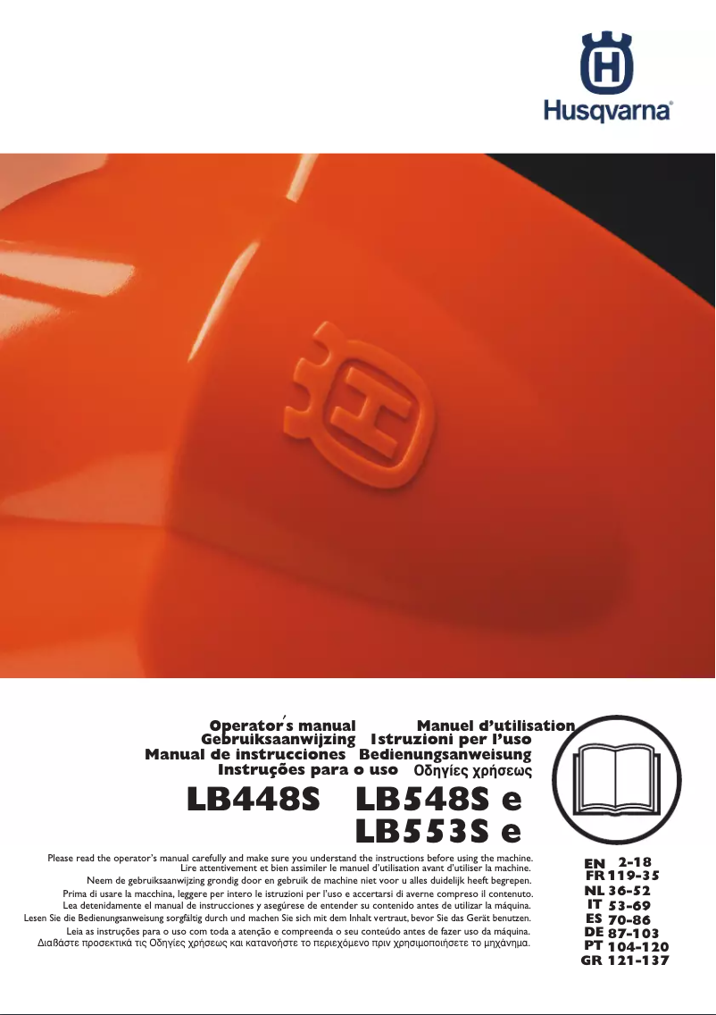 Image de la première page du manuel de l'appareil KLIPPO LB 548S e