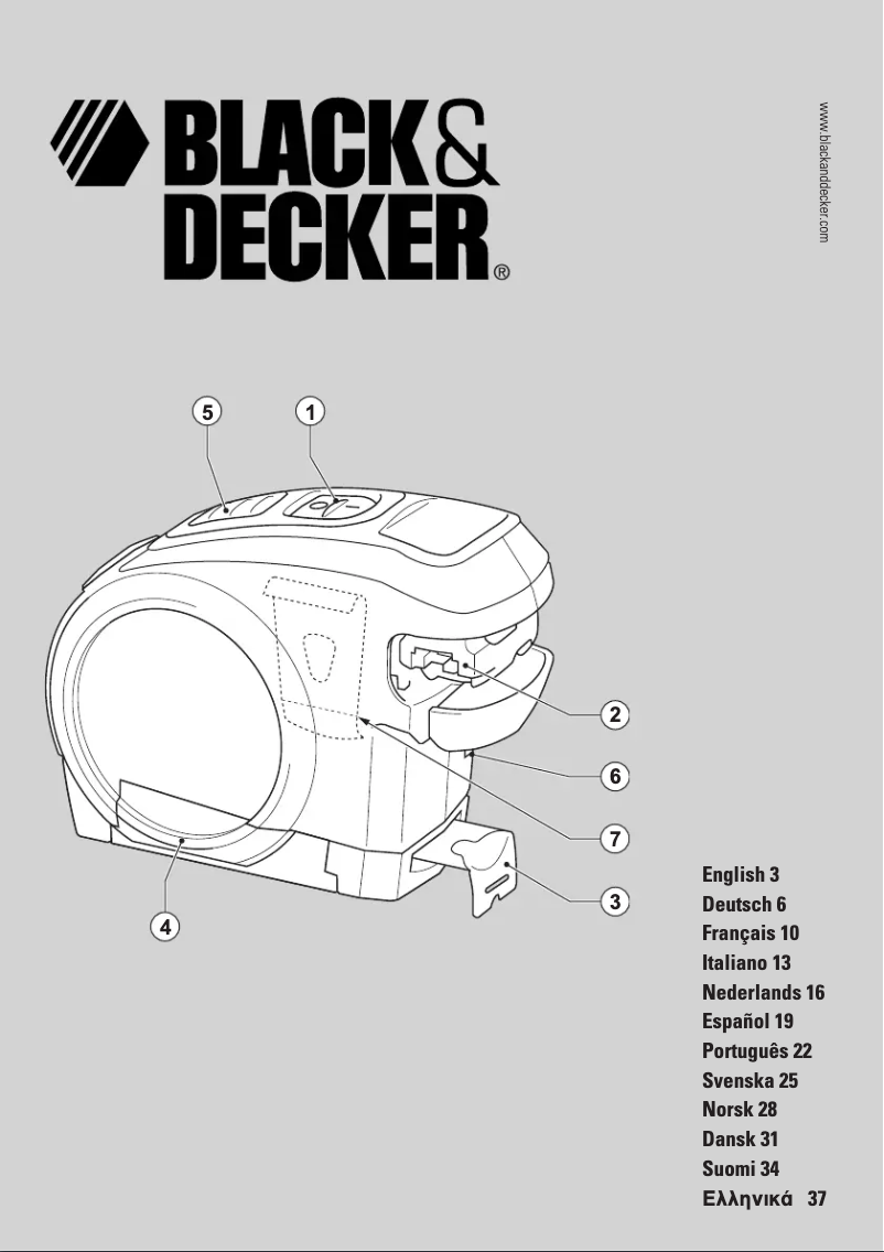 Page 1 de la notice Manuel utilisateur Black & Decker BDM200L