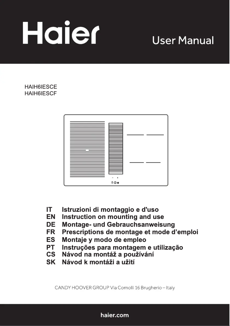Page 1 de la notice Mode d'emploi Haier HAIH6IESCF