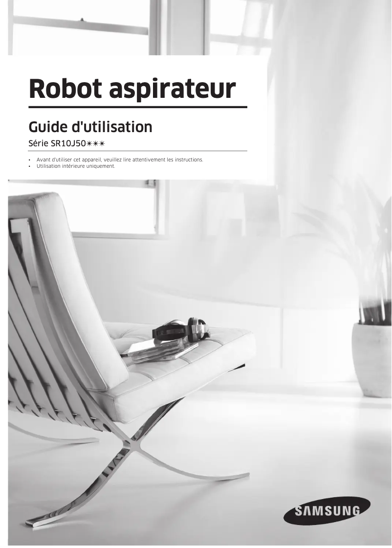 Image de la première page du manuel de l'appareil SR10J505FU