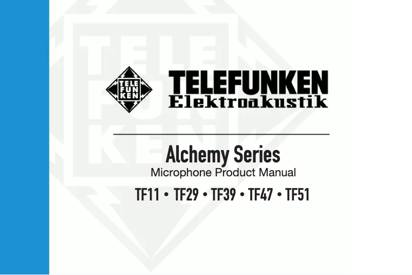 Image de la première page du manuel de l'appareil TF29