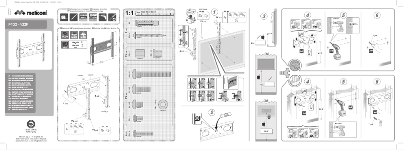 Página 1 del manual Manual de usuario Meliconi 400F