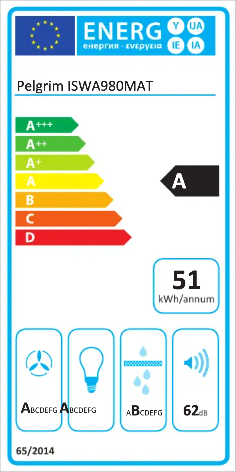Image de la première page du manuel de l'appareil ISWA980MAT