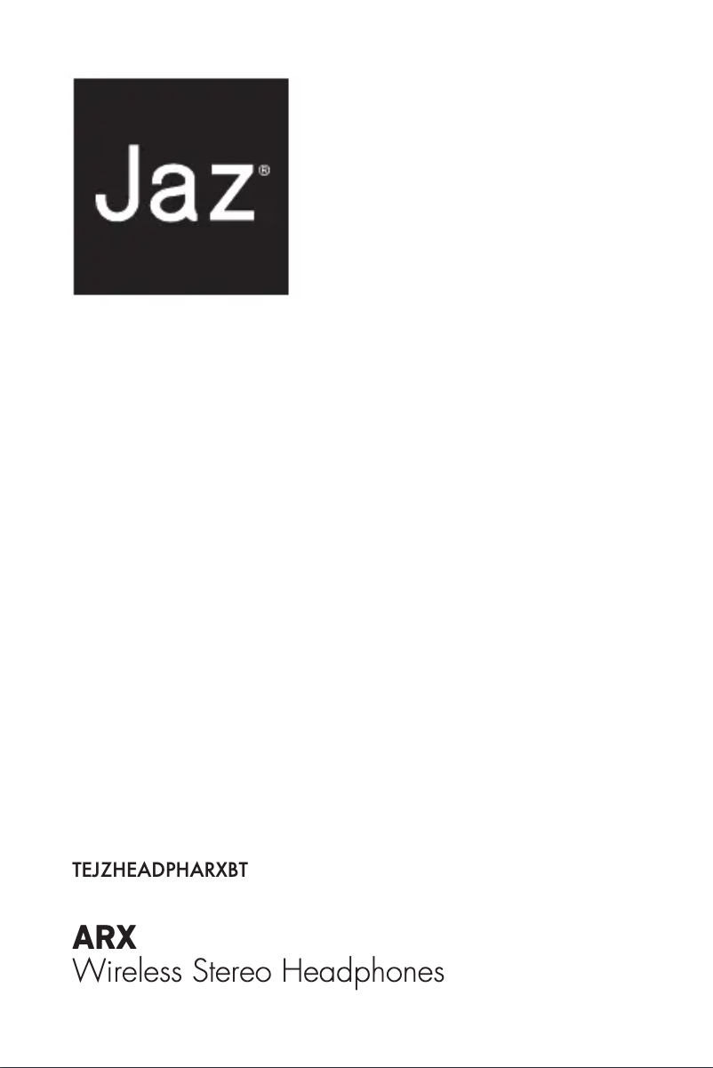 Image de la première page du manuel de l'appareil ARX