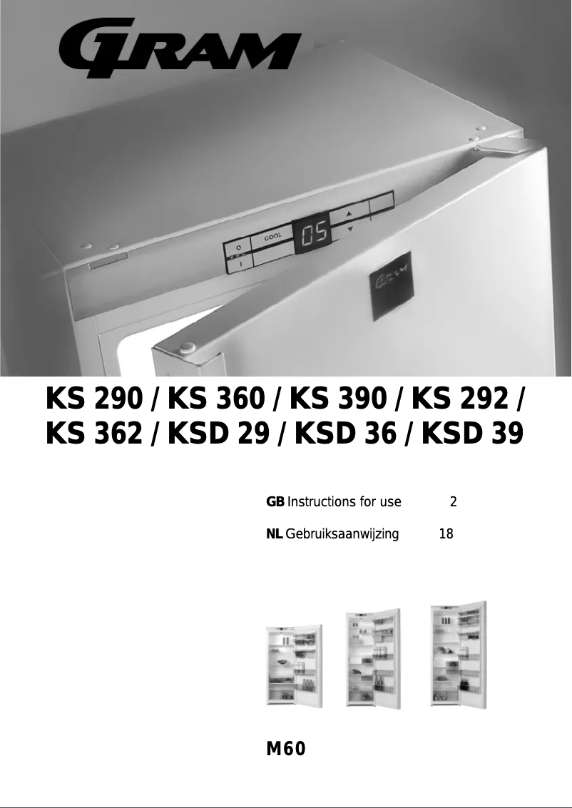 Image de la première page du manuel de l'appareil KS390