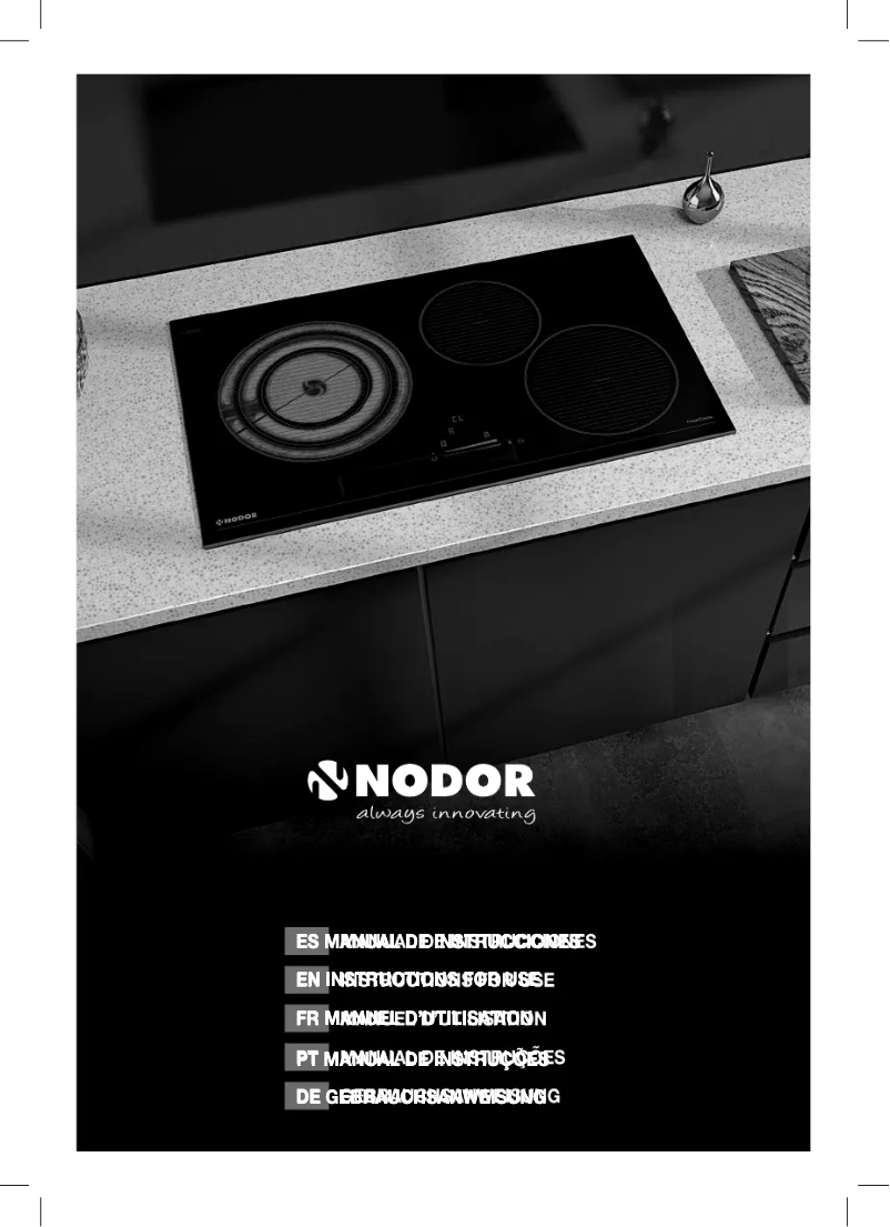 Page n°1 - Manuel utilisateur Nodor NorCook IV N7502 BK