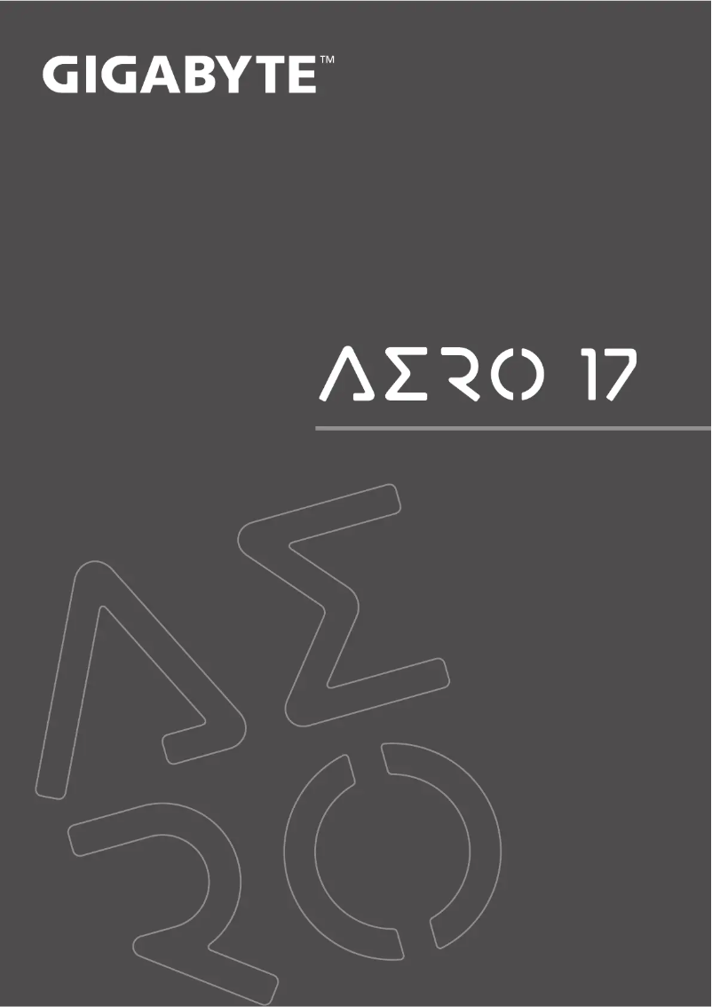 Image de la première page du manuel de l'appareil AERO 17