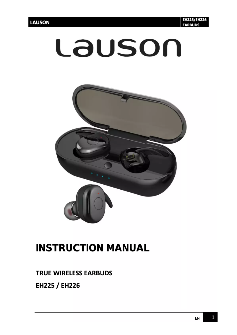 Página 1 del manual Manual de usuario Lauson EH226