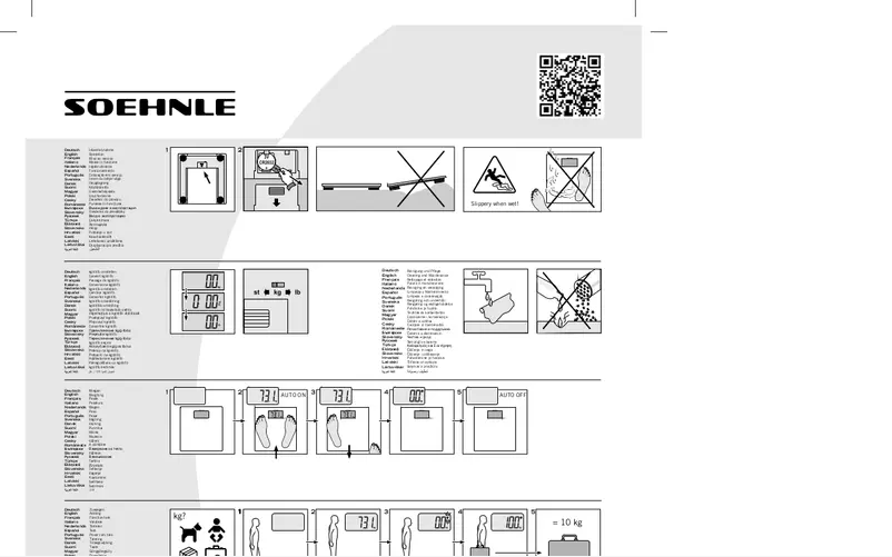 Página 1 del manual Manual de usuario Soehnle 63837 3