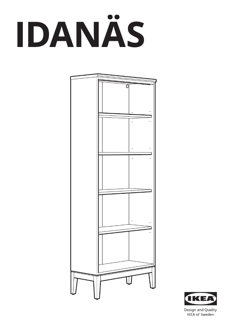 Imagen de la primera página del manual del dispositivo IDANÄS 004.878.31