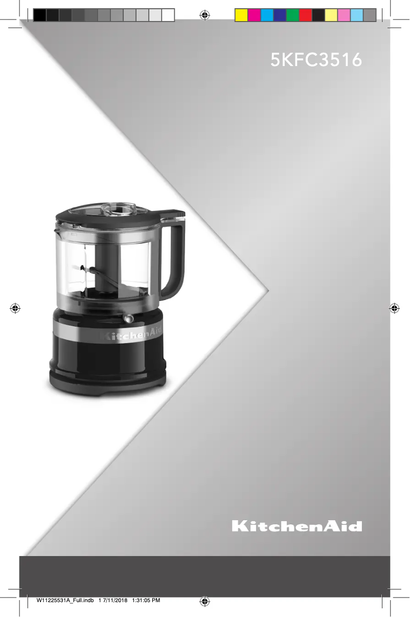 Image de la première page du manuel de l'appareil 5KFC3516