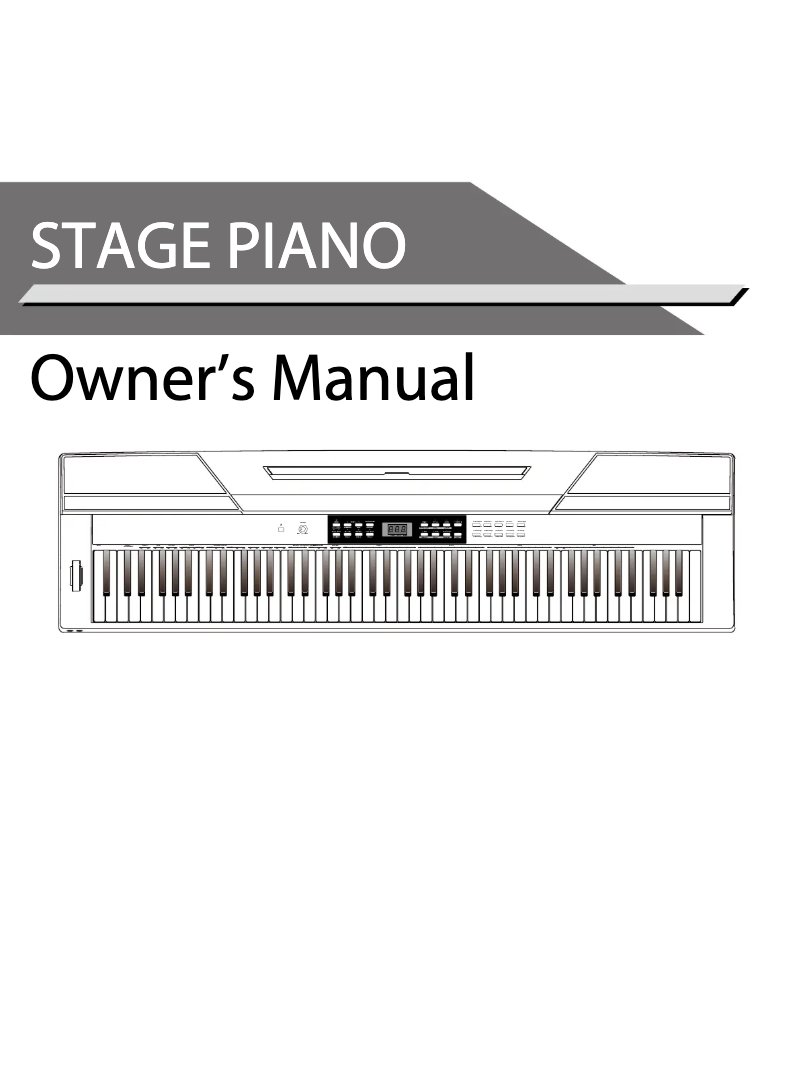Página 1 del manual Manual de usuario Medeli SP4000