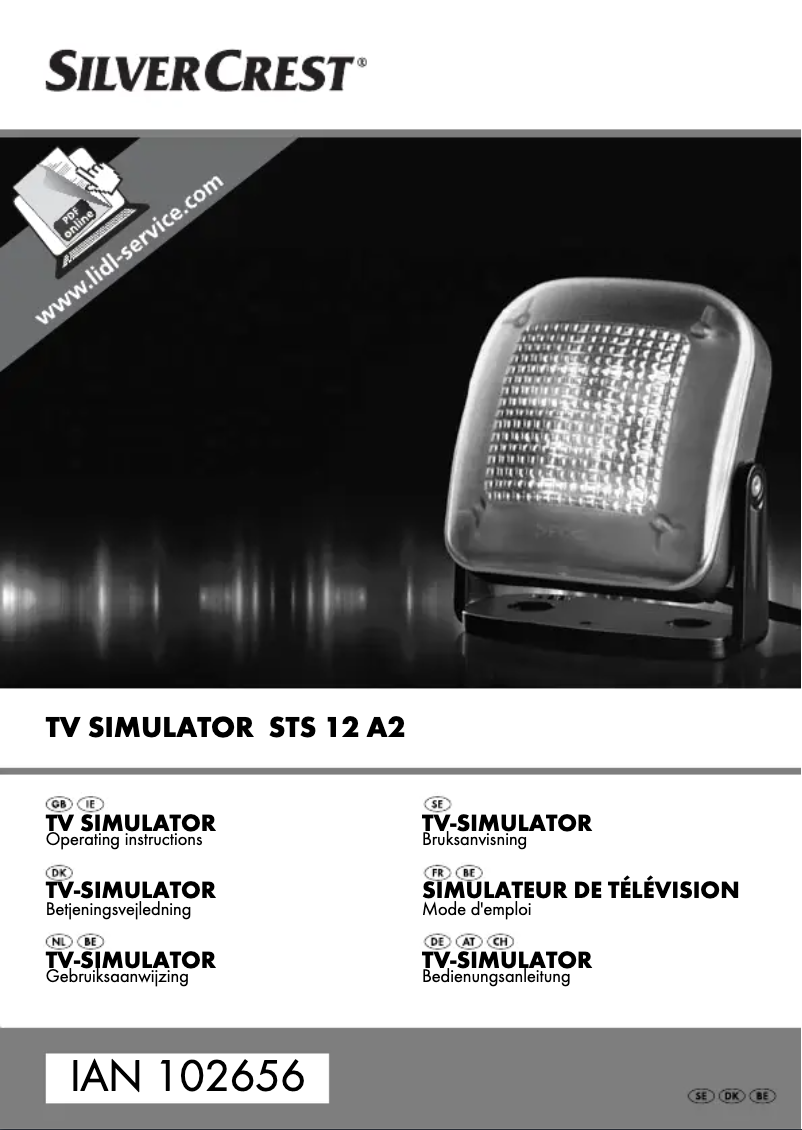 Image de la première page du manuel de l'appareil STS 12 A2