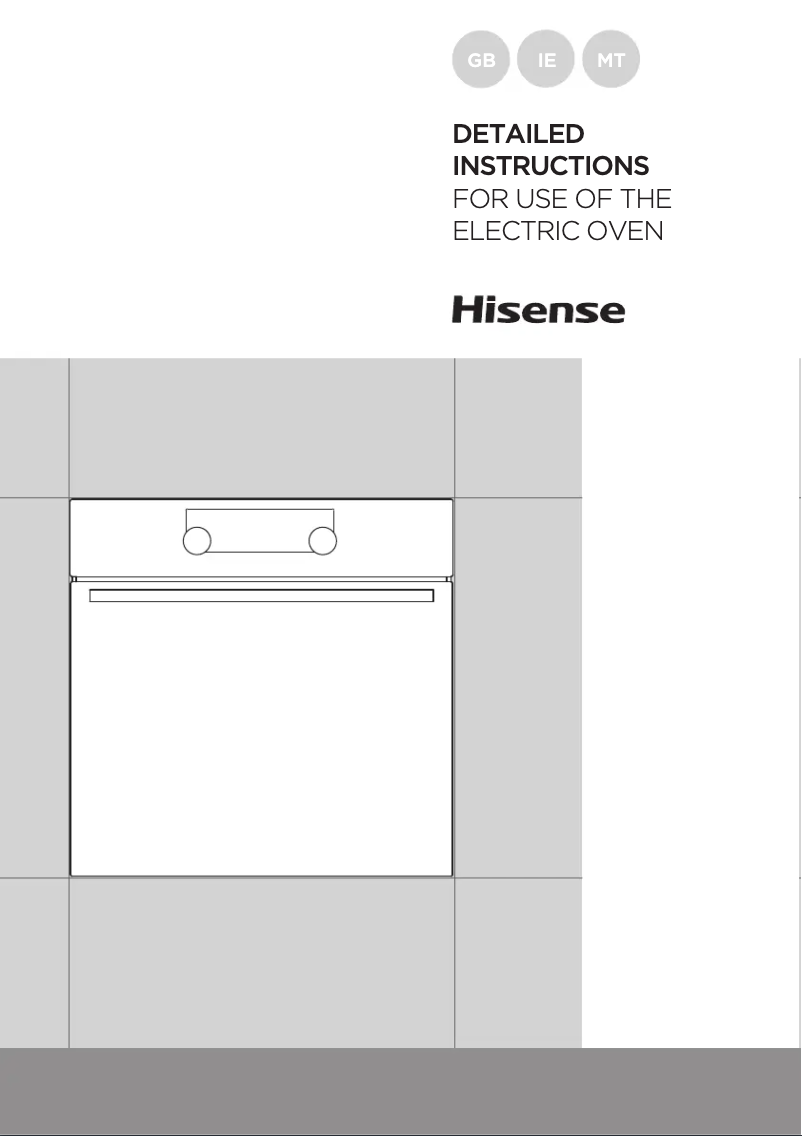 Image de la première page du manuel de l'appareil BI3221AX