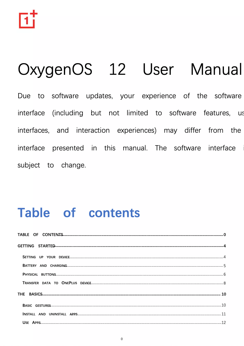 Página 1 del manual Manual de usuario OnePlus Nord CE 3 Lite 5G