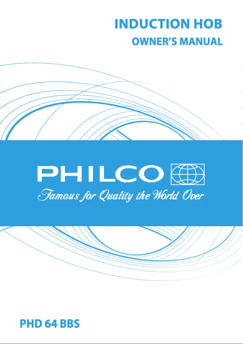 Page n°1 - Manuel utilisateur Philco PHD 64 BBS