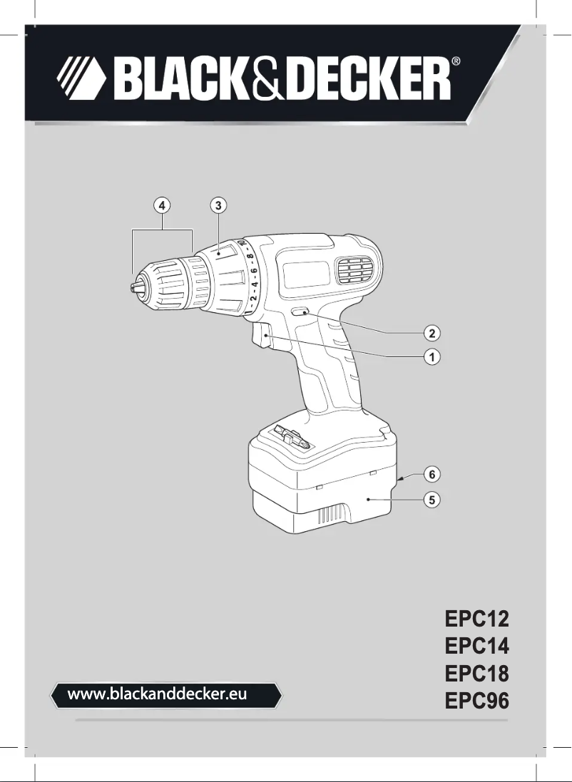 Image de la première page du manuel de l'appareil EPC14CAB