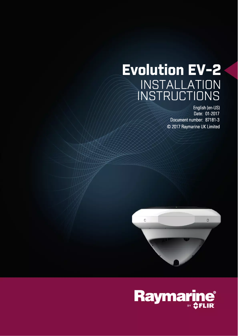 Imagen de la primera página del manual del dispositivo Evolution EV-2