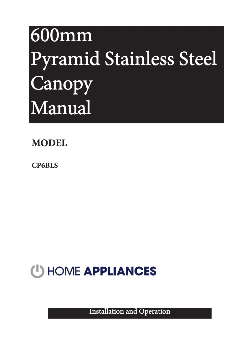 Page n°1 - Manuel utilisateur Euromaid CF6BLS