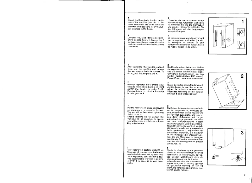 Page 1 de la notice Manuel utilisateur Zanker WT 2009