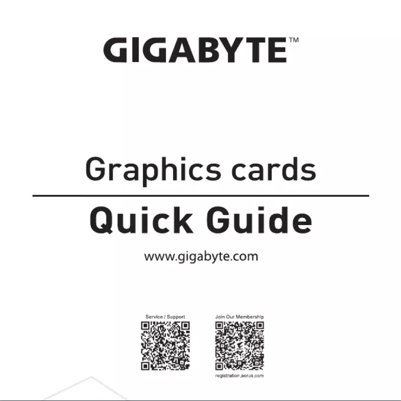 Imagen de la primera página del manual del dispositivo Radeon RX 7900 XTX GAMING 24G