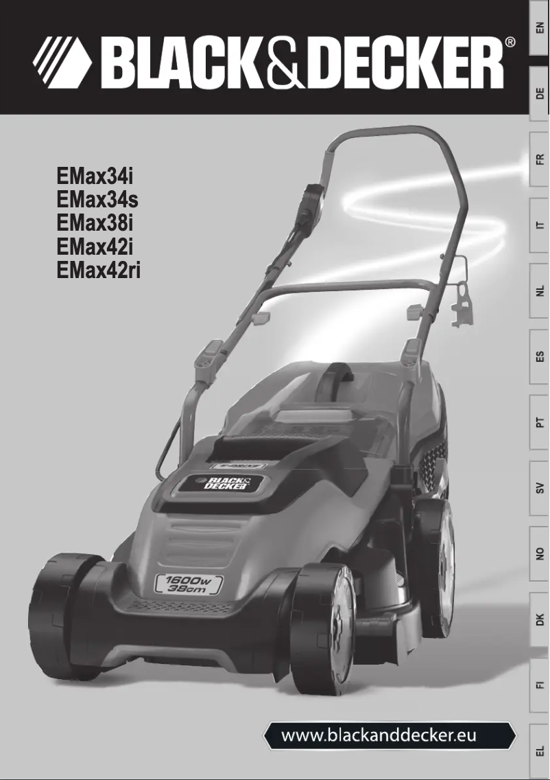 Image de la première page du manuel de l'appareil EMAX38
