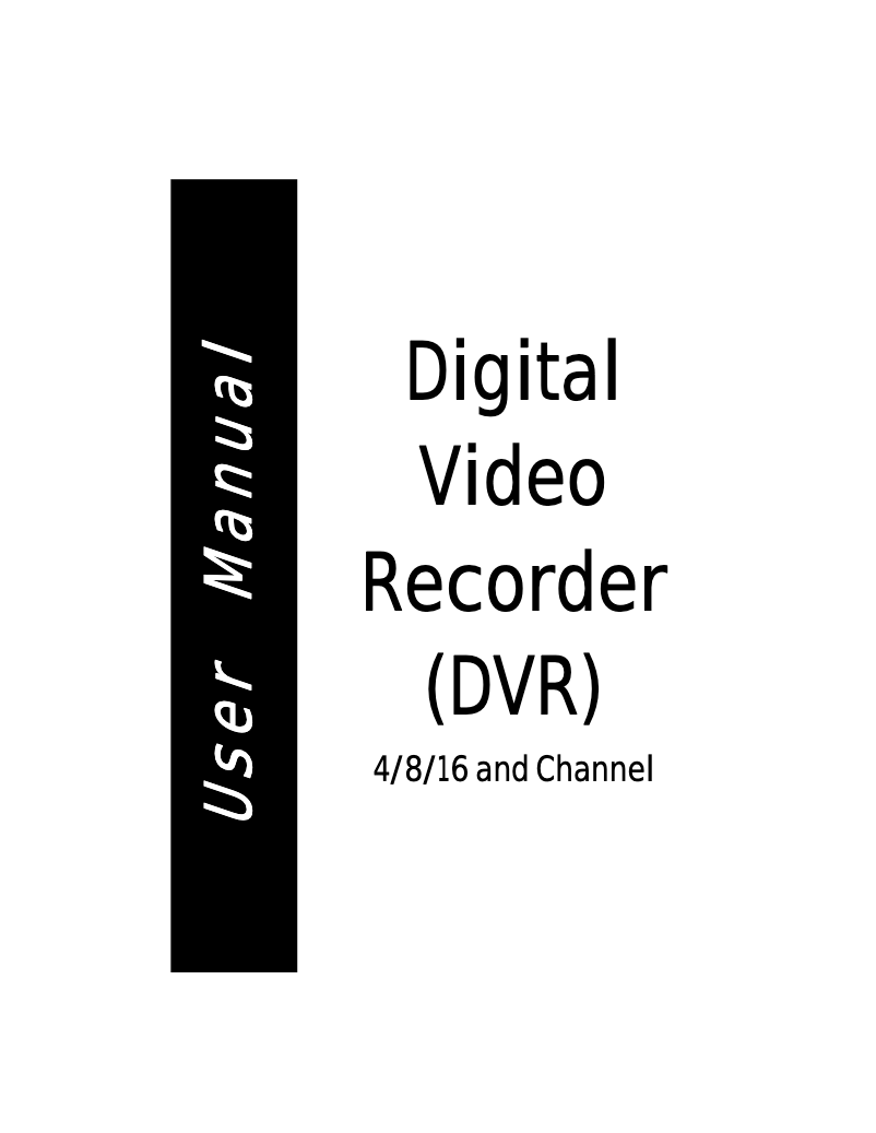 Image de la première page du manuel de l'appareil CDR0820