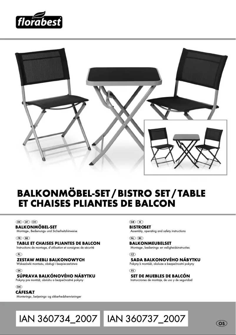 Page n°1 - Manuel utilisateur Florabest HG06997