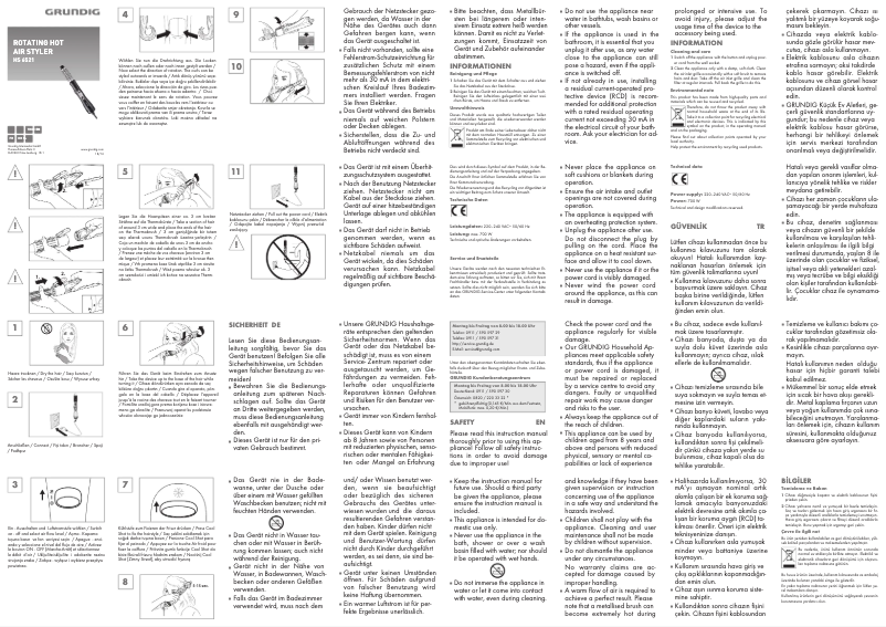 Image de la première page du manuel de l'appareil HS 6521
