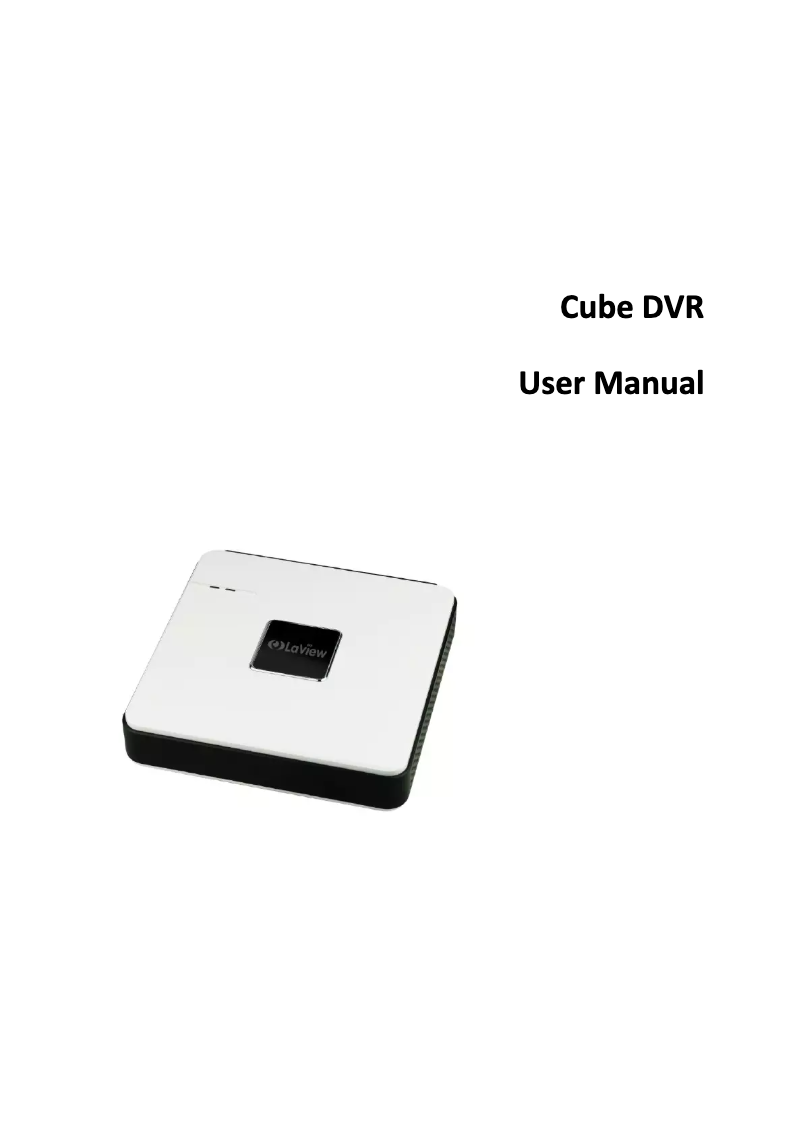 Page n°1 - Manuel utilisateur Laview LV-KD5184C