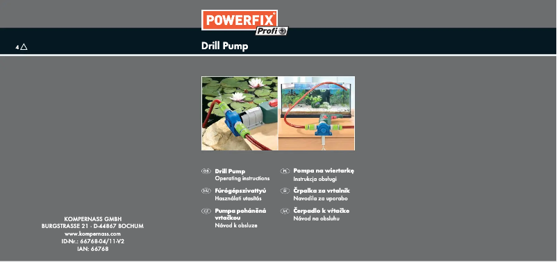 Page n°1 - Manuel utilisateur Powerfix IAN 066768